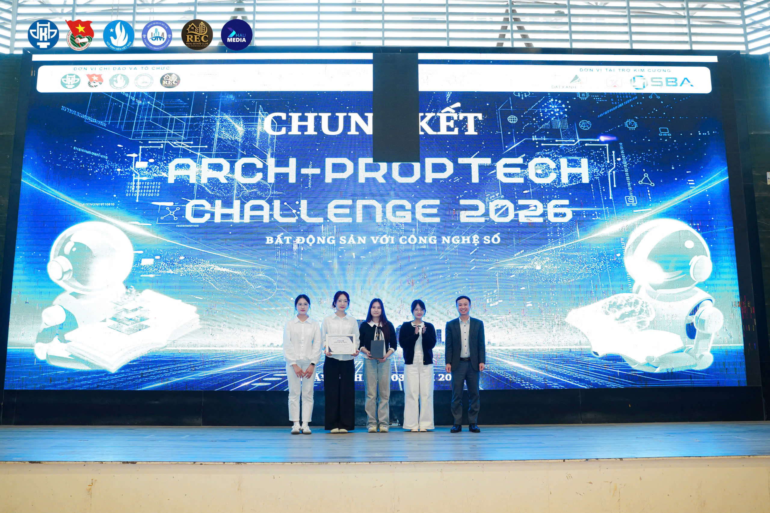 SBA TÀI TRỢ KIM CƯƠNG ARCH–PROPTECH CHALLENGE 2026, ĐỒNG HÀNH THÚC ĐẨY ĐỔI MỚI SÁNG TẠO TRONG LĨNH VỰC BẤT ĐỘNG SẢN