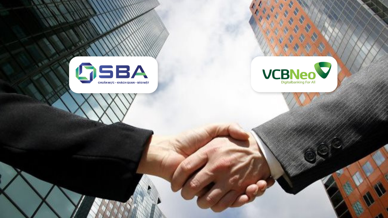 SBA CHÍNH THỨC KÝ KẾT HỢP TÁC CÙNG VCB NEO – MỞ RỘNG MẠNG LƯỚI, KHẲNG ĐỊNH NĂNG LỰC